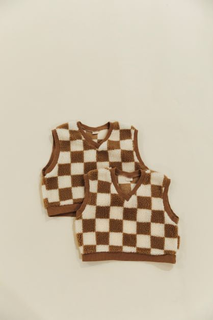 Checkered Vest