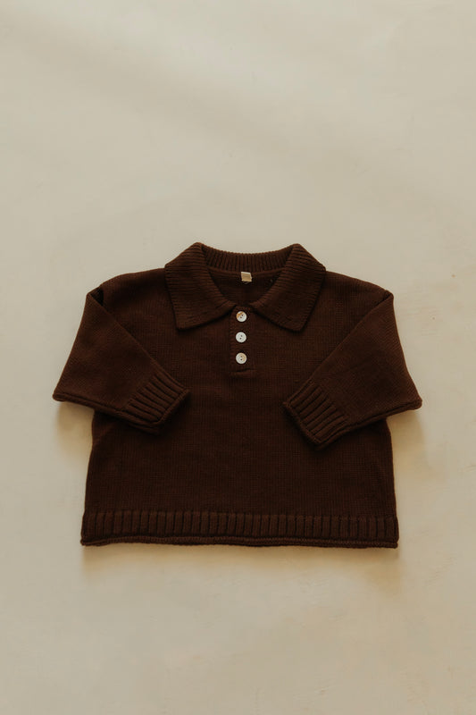 Knit Collar Sweater