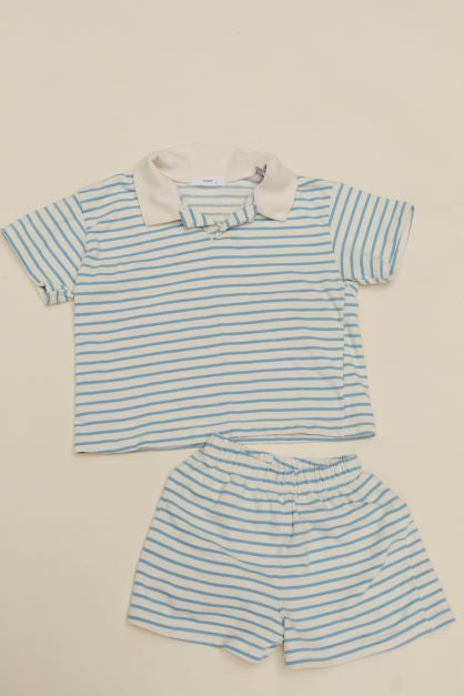 Ollie Striped Collar Set